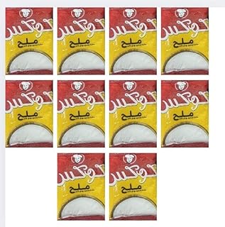 ملح مائدة ناعم (كوكس)، 400 جرام، 10 قطع