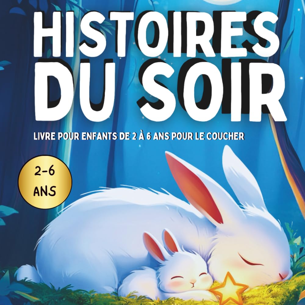 Histoires du Soir – Livre pour enfants de 2 à 6 ans pour le coucher: Des récits pleins d’amour à lire avec maman chaque soir.