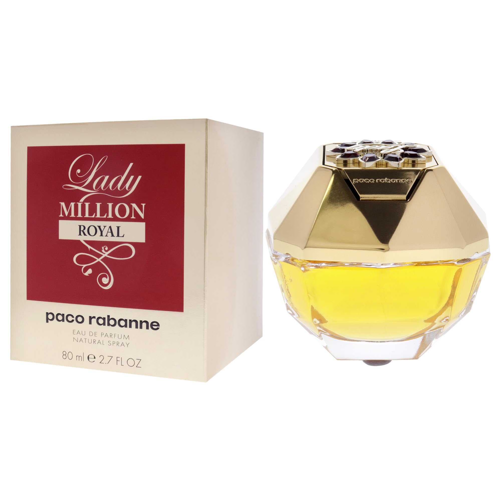 PACO RABANNE レイディ ミリオン オーデパルファン 80ml Paco Rabanne Lady Million Royal EDP 80 ml Kadın Parfüm : Amazon