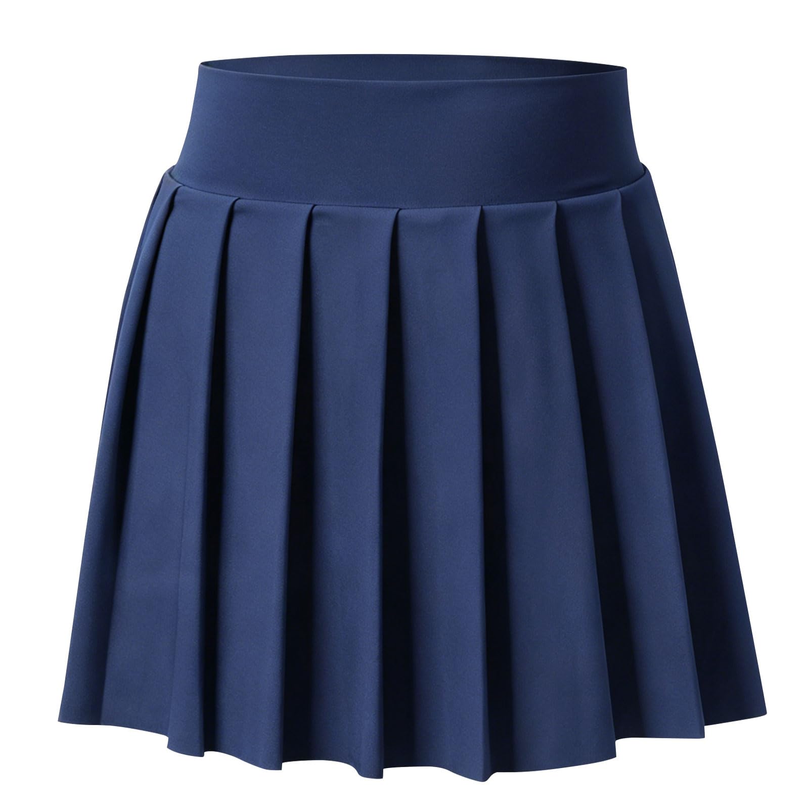 Bezioner Falda de Tenis para Niñas Faldas Plisada de Golf Uniforme Escolar con Interior Shorts y 2 Bolsillos