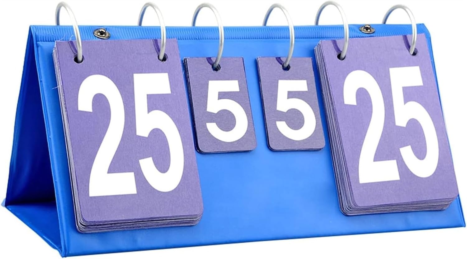 Digital Portable Table Top Scoreboard,Scoreboards & Football Basketball Scorer Professional Counting Card Scorer Flip Scoreboards