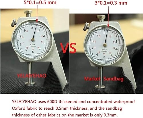 Miniatura 3 de YELAIYEHAO 4 bolsas de pesas para toldo desplegable, bolsa de pies con peso, bolsa de arena con 1 bolsa de almacenamiento para bolsa de arena
