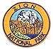 Explore Zion - 3" Embroidered Patch Iron-on or Sew-on Nature Outdoor Adventure National Park Series Emblem Badge DIY Appliques Application Fabric Patches