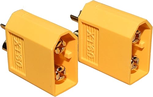 Miniatura 6 de 10 pares de conectores XT60 XT60 macho y hembra, conectores de alimentación de bala, adecuados para RC Lipo batería de control remoto de automóviles