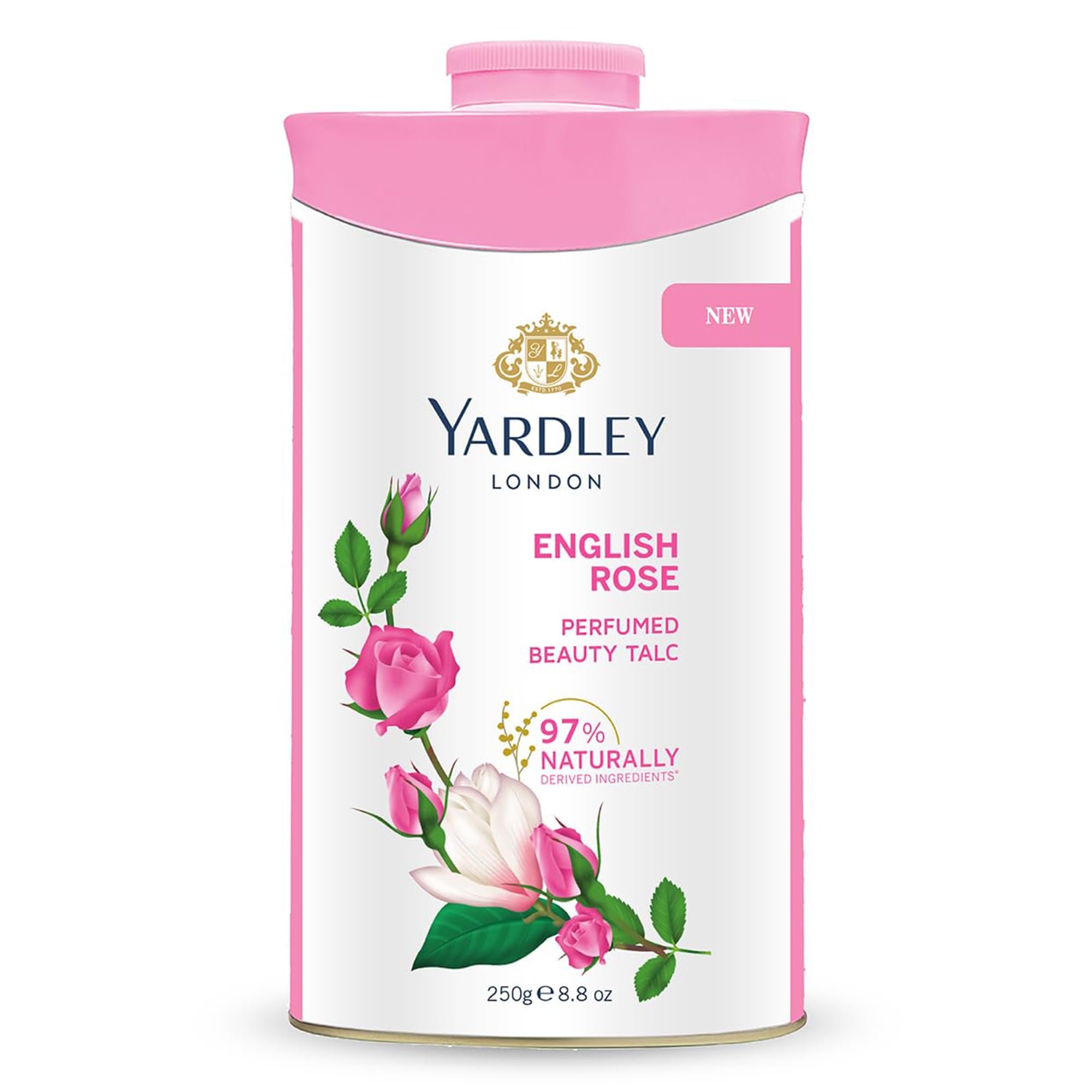 Yardley English Perfumed Talc, Rose