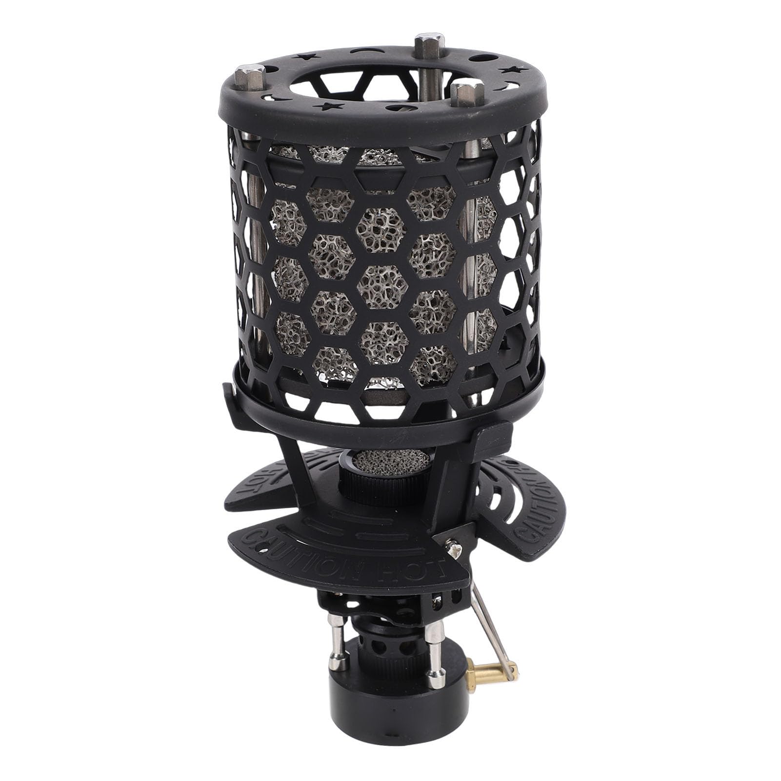 Fdit Riscaldatore a Gas per Campeggio, Mini Stufa Portatile con