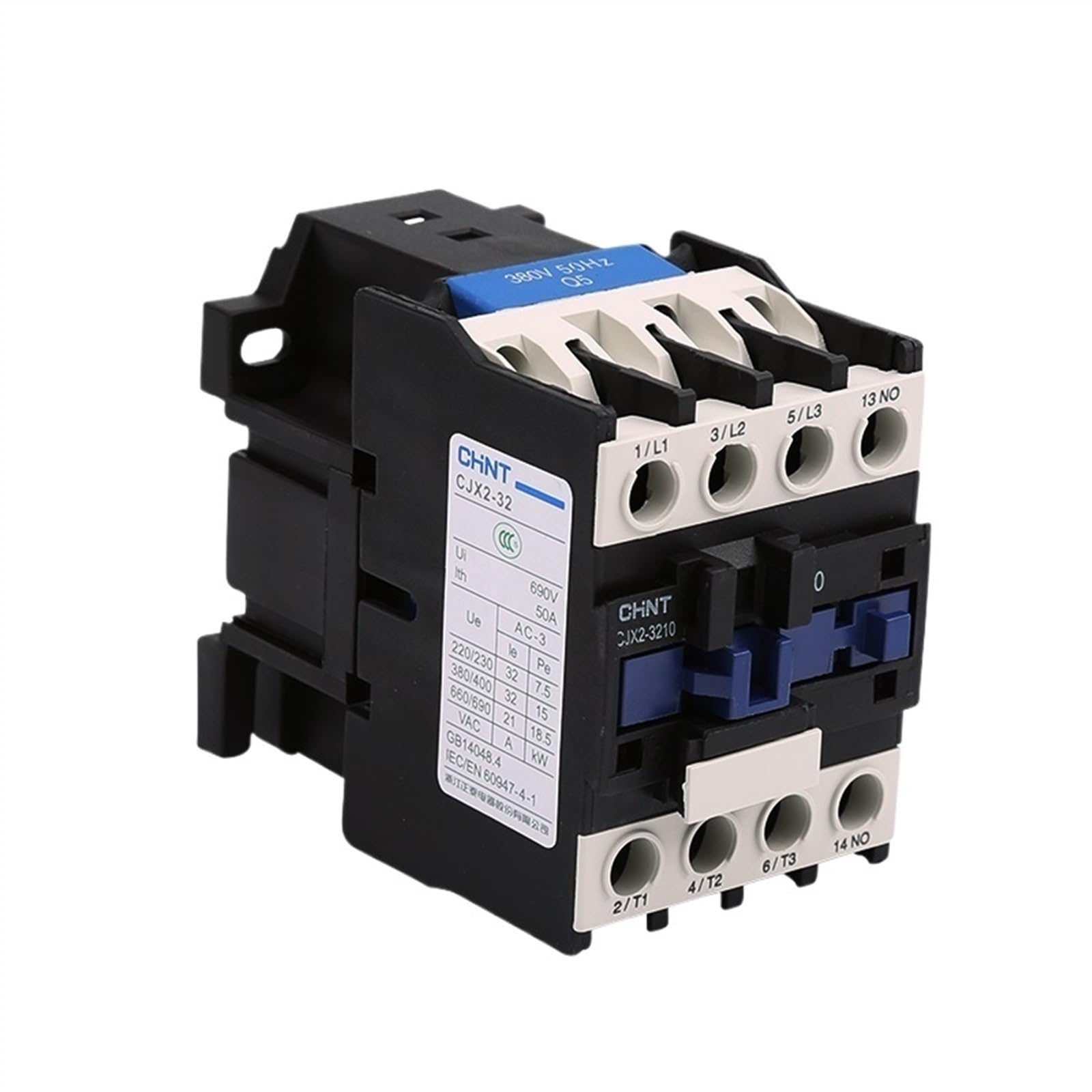 Contacteurs miniatures CJX2 3 pôles 42V AC triphasé pour circuit électrique industriel - 4