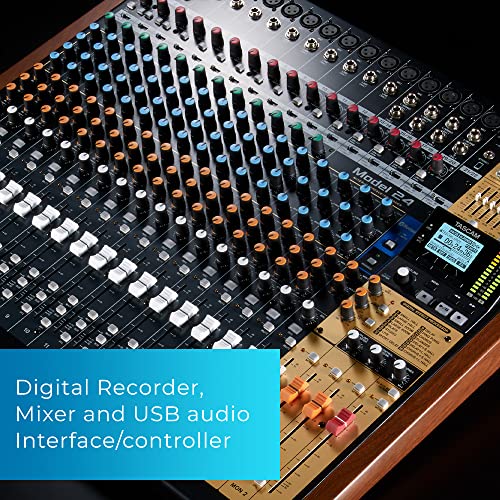 image for Tascam Model 24 24-track Multi-Track, Live Mixer and Recording Studio,