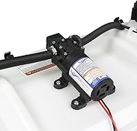 Vista 5 de Everflo EF1000-BOX - Bomba de diafragma de 12 V en caja con puertos de manguera de 3/8 pulgada, 1,0 GPM