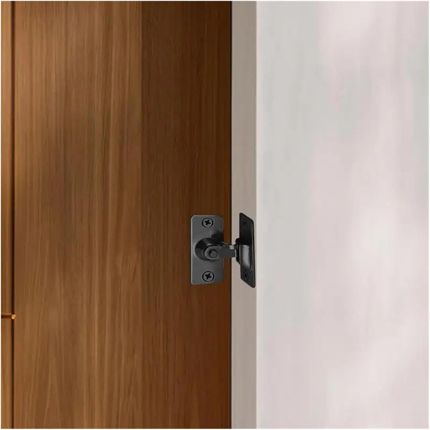 Barn Door Lock 4 Pcs Barn Door Lock, Portable, Suitable for Gate and Warehouse Doors(A)