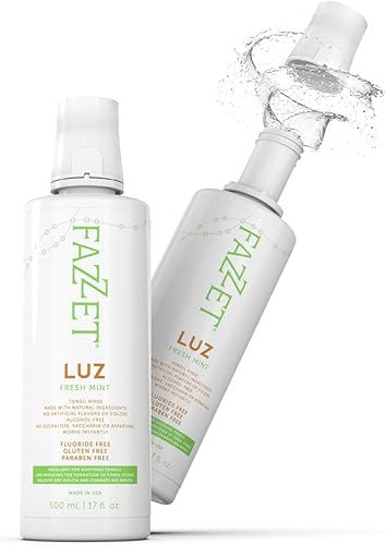 Miniatura 7 de Enjuague bucal de piedra amígdala para removedor de piedras, eliminación de piedras amígdalas, tratamiento de piedras amígdalas naturales, combate