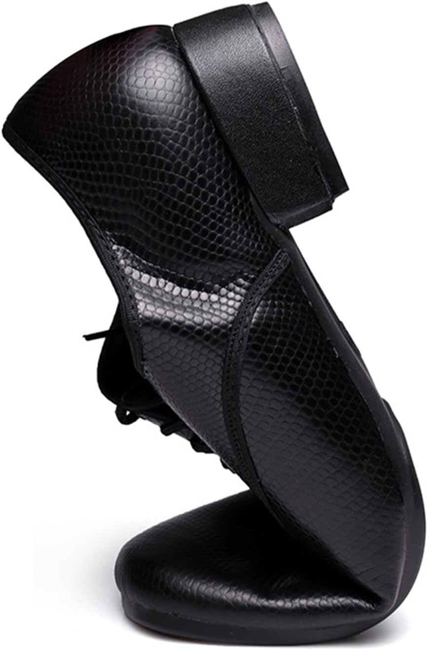 Men's Modern Dance Shoes Latin Waltz Ballroom Evening Dancing Shoes Low Heel Full Sole