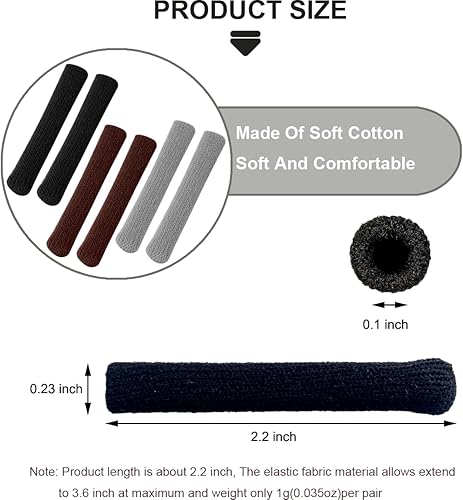 Vista 11 de Glasses Ear Cushion,Eye Glasses Ear Grippers,EyeGlass Pads Cushion for Ears,Eyeglasses Ear Cushions For Pain