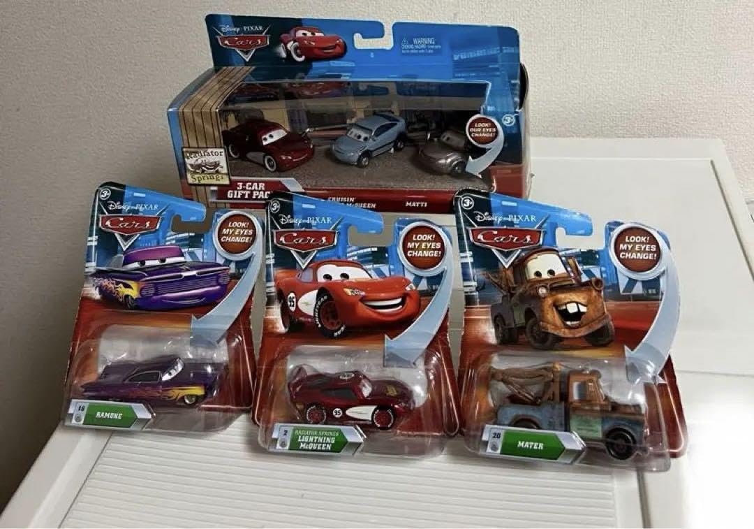カーズ、マテル、BERT、マッティ、マックィーン、ラモーン、メーターアイチェンジ Amazon.co.jp: カー ズマテルマックインメーターラモーン（アイ