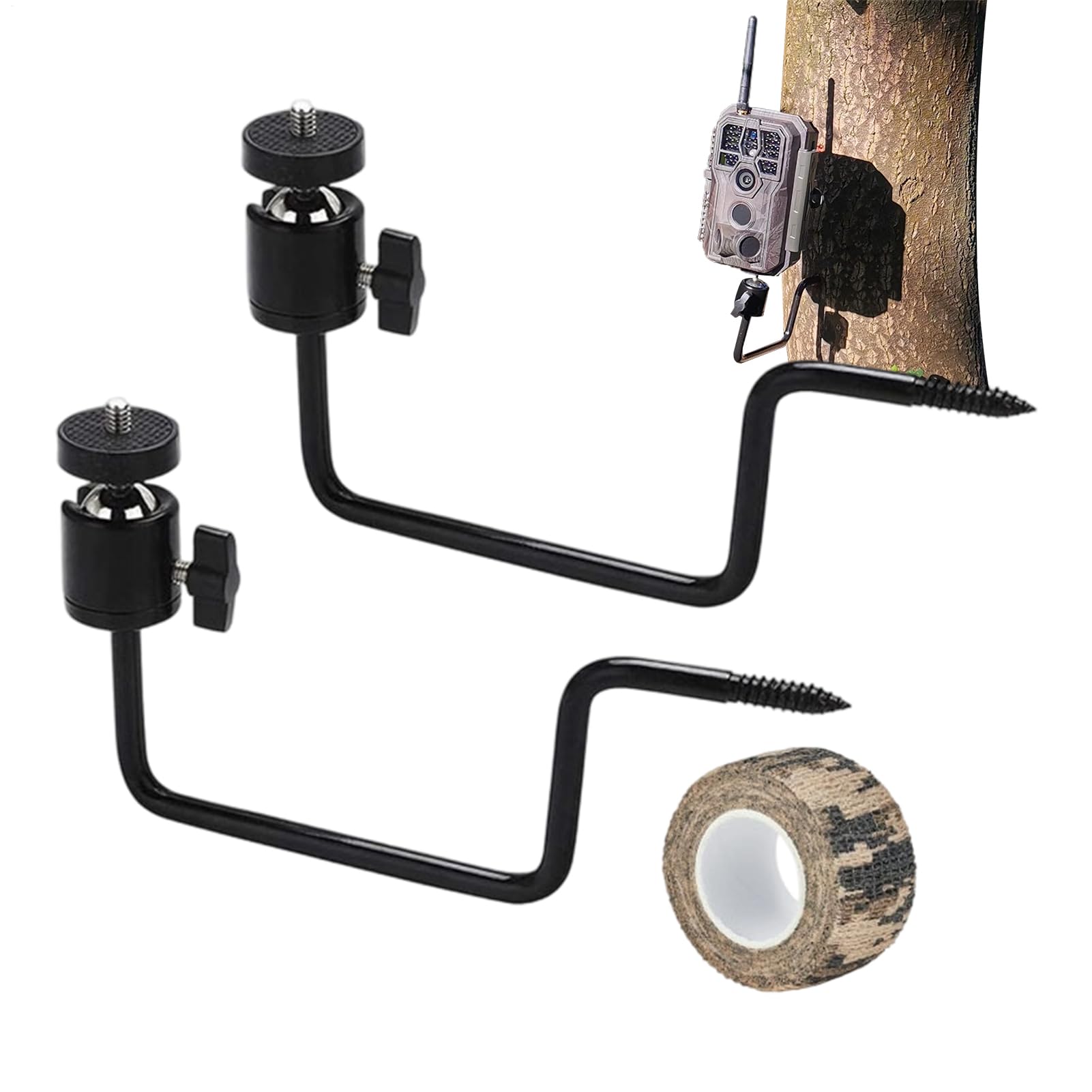 Support appareil photo extérieur métal anti-chute pour mur