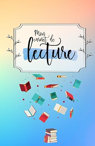 Mon carnet de lecture : 50 fiches lectures, challenge livresque (saisonnier, livresque, etc.), profil lecteur.rice, liste d'envies...