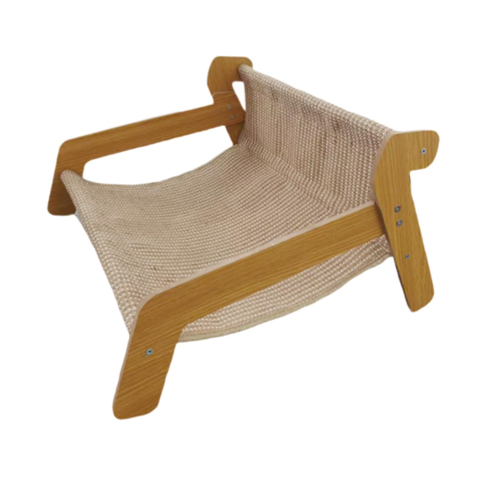 Milageto Griffoir en Carton pour Chat, lit surélevé Moderne et élégant pour Chat, 45cmx52cmx28cm