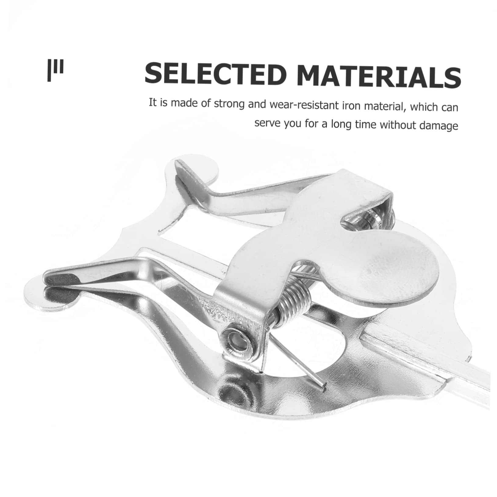 ibasenice 3 Pezzi Supporto Per Spartiti Musicali Ergonomico Per Tuba Morsetto Per Spartiti Musicali in Ferro Per Clarinetto Robusto Supporto Per Libri Musicali Accessorio Per Strumenti