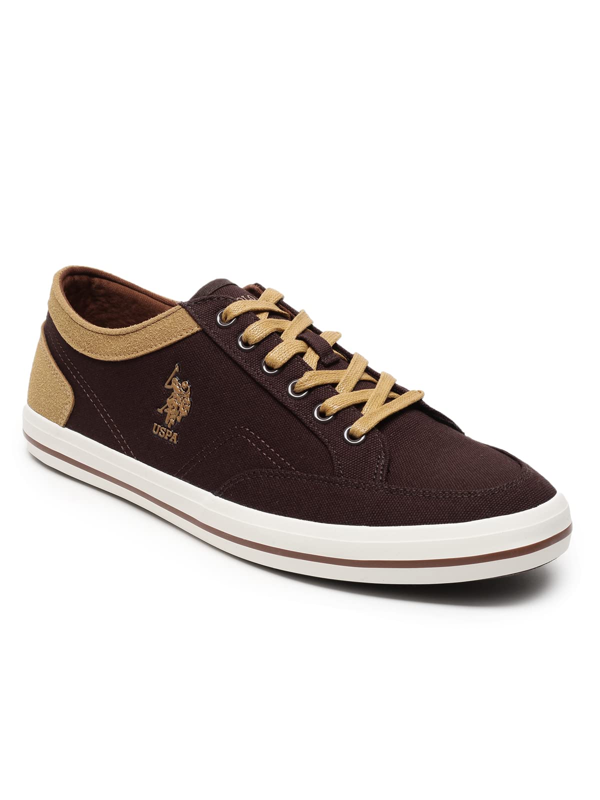 U.S. POLO ASSN. Mens Brown Monton 4.0 Sneakers - 7 UK (B0BDSSXS2C) Amazon Price History, Amazon Price Tracker