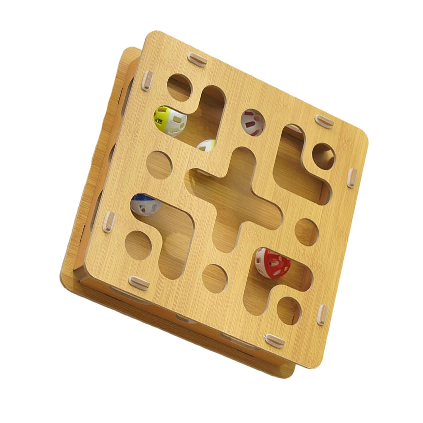 Boîte à gratter pour chat puzzle avec système de récompense