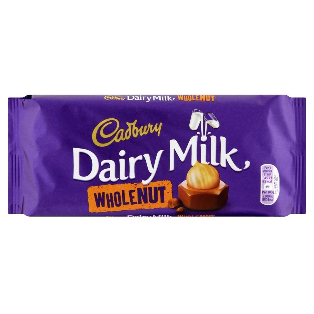 Cadbury Dairy Milk Schokolade Vollmutterbar (120G) : Amazon.de ...