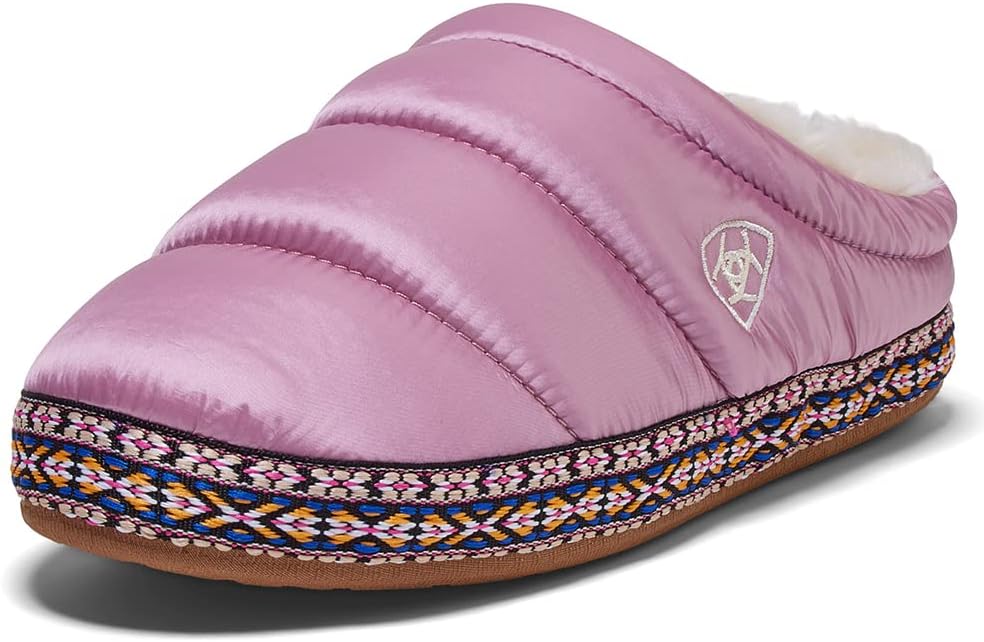 ARIAT Women's Crius Slipper, Pink, Medium