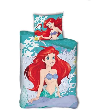Amazon 0772 Disney リトルマーメイド アリエル シングル 布団カバー 枕カバー 並行輸入品 寝具カバーセット オンライン通販