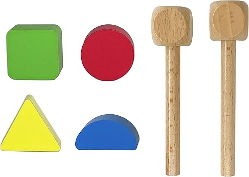 Miniatura 43 de Teamson Kids Laboratorio de juego preescolar 7 en 1 - Cubo de actividades de madera grande, laberinto de cuentas y conteo para niños, juguetes