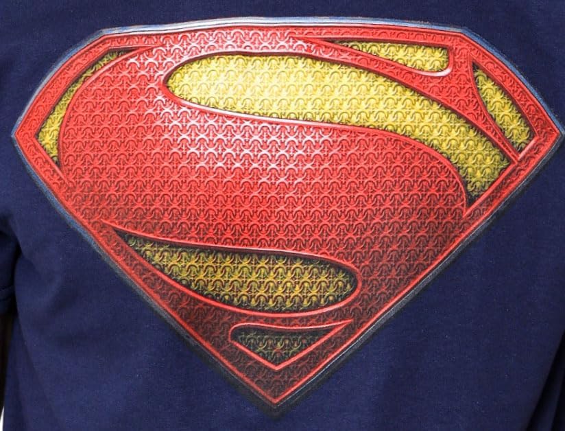 Superman Logo Symbol Justice League DC Costume Adult T-Shirt - Image 5