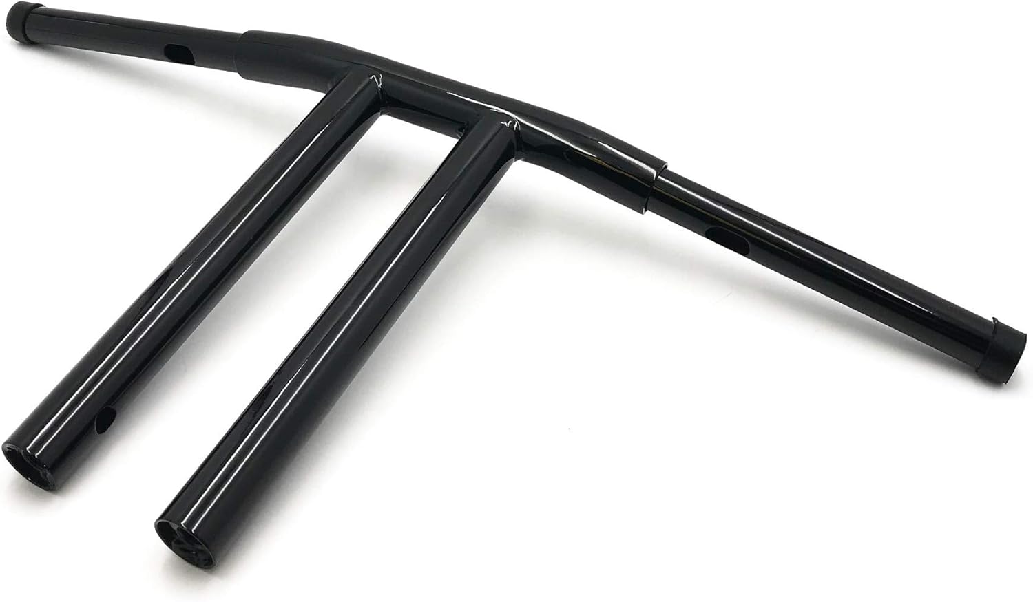 SMT- HB017 Black 10" Rise T-Bars Handlebar Drag Bar Compatible With H-D 96-17 Sportster Dyna Softail [B07QRY87QF]