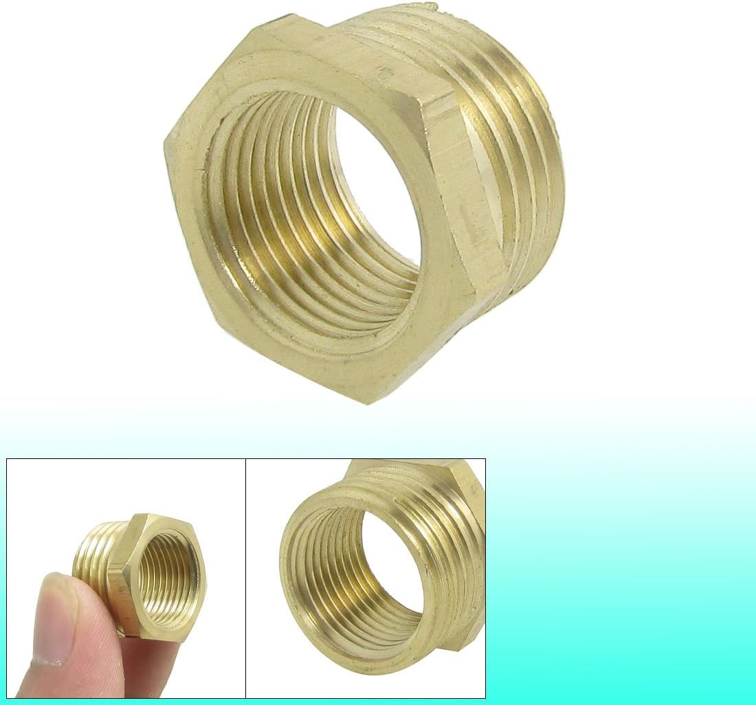 Sourcing Map 2 Stück Buchsenadapter – 1/4" Auf 3/8" Reduzierstück, Aus Cr-V Stahl, Für Werkzeuge