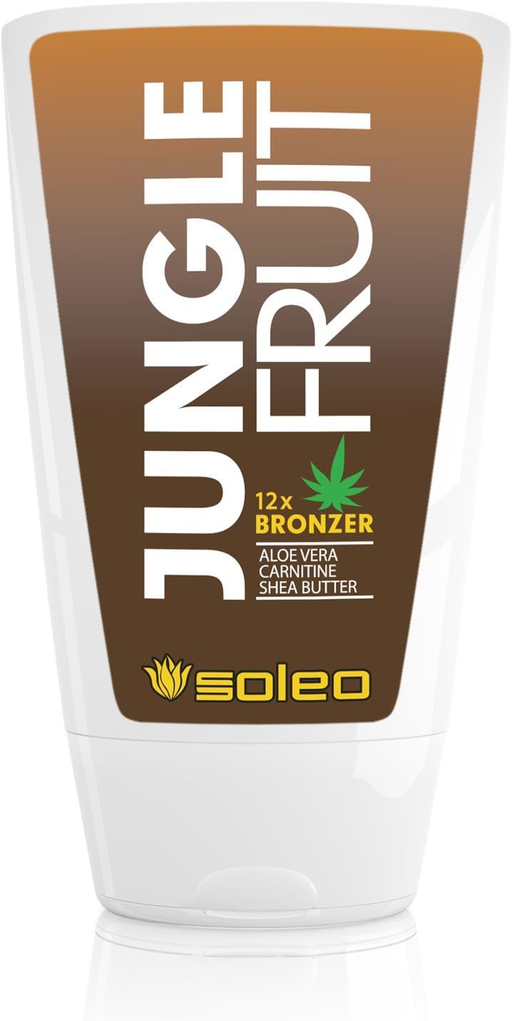 Soleo Jungle Fruit bronzing sunbed tanning lotion cream (100ml bottle)