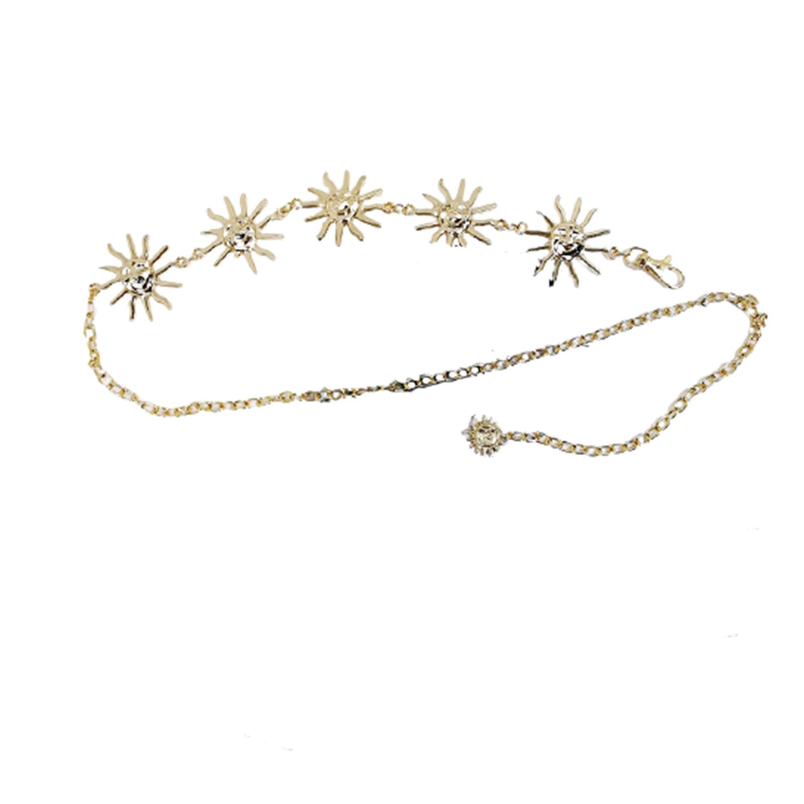 Metal Moon Star Body Link Chain Belt Punk Sun Moon Desertcart
