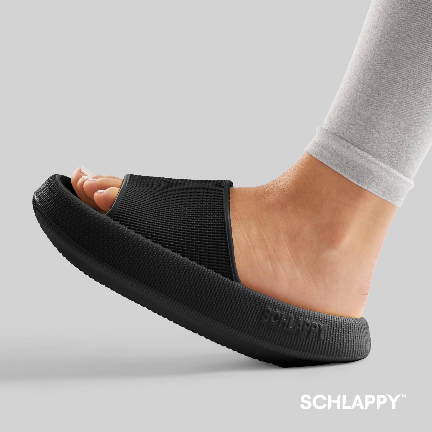 SCHLAPPY™ Original Badeschuhe für Damen&Herren, Badelatschen&Wolkenschuhe 100% Plastikfrei, Wasserfest&rutschfest - 3