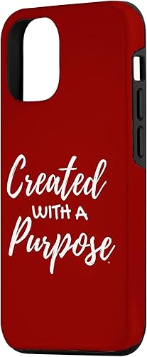 Miniatura 5 de iPhone 11 Pro Max creado con un propósitofunda inspiradora con versículo bíblico cristiano