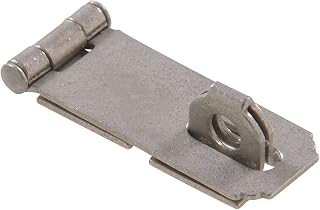 Hillman Hardware Essentials 852759 Fixed Staple Safety Hasp Galvanized 2-1/2"