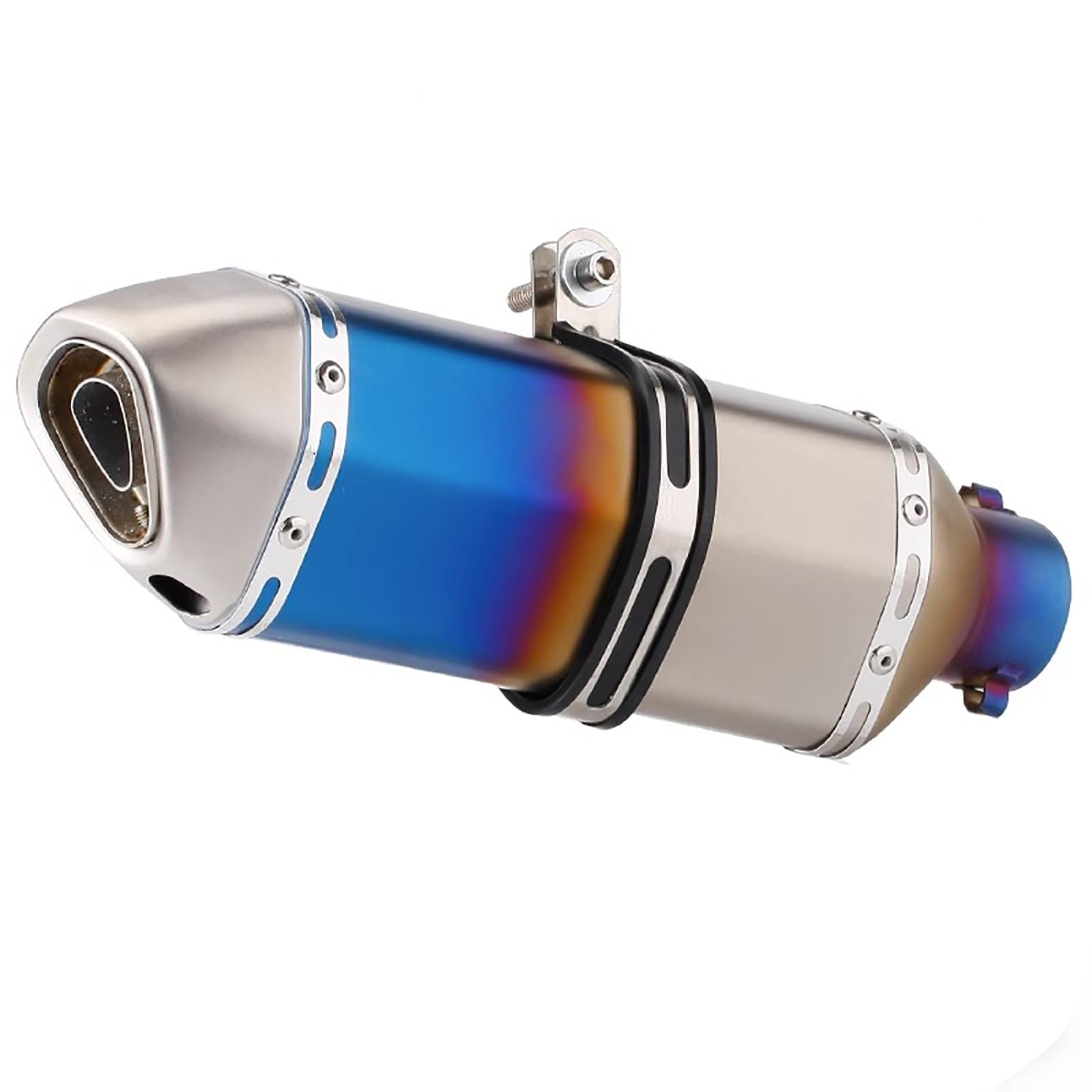 Échappement de moto anti-corrosion pour remplacer un pot rouillé et personnaliser