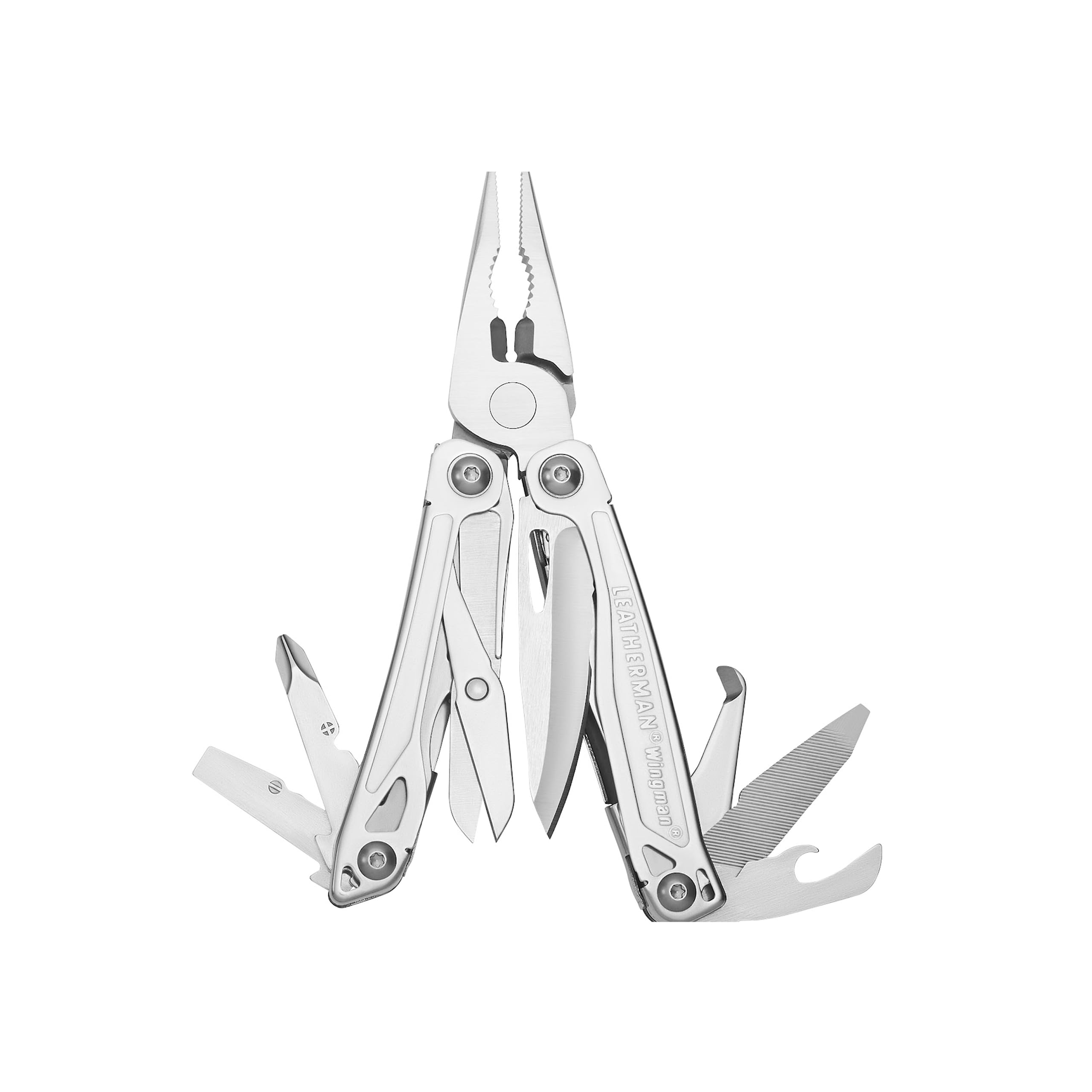 Wingman Multi-Tool - 14 Tools with All-Features, Stainless Steel,