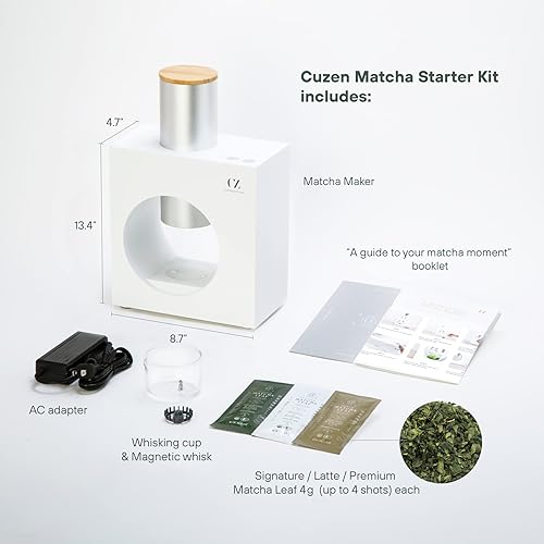 Miniatura 6 de Kit de inicio, un innovador sistema Matcha en casa que produce matcha recién molida a partir de hojas orgánicas cultivadas en sombra