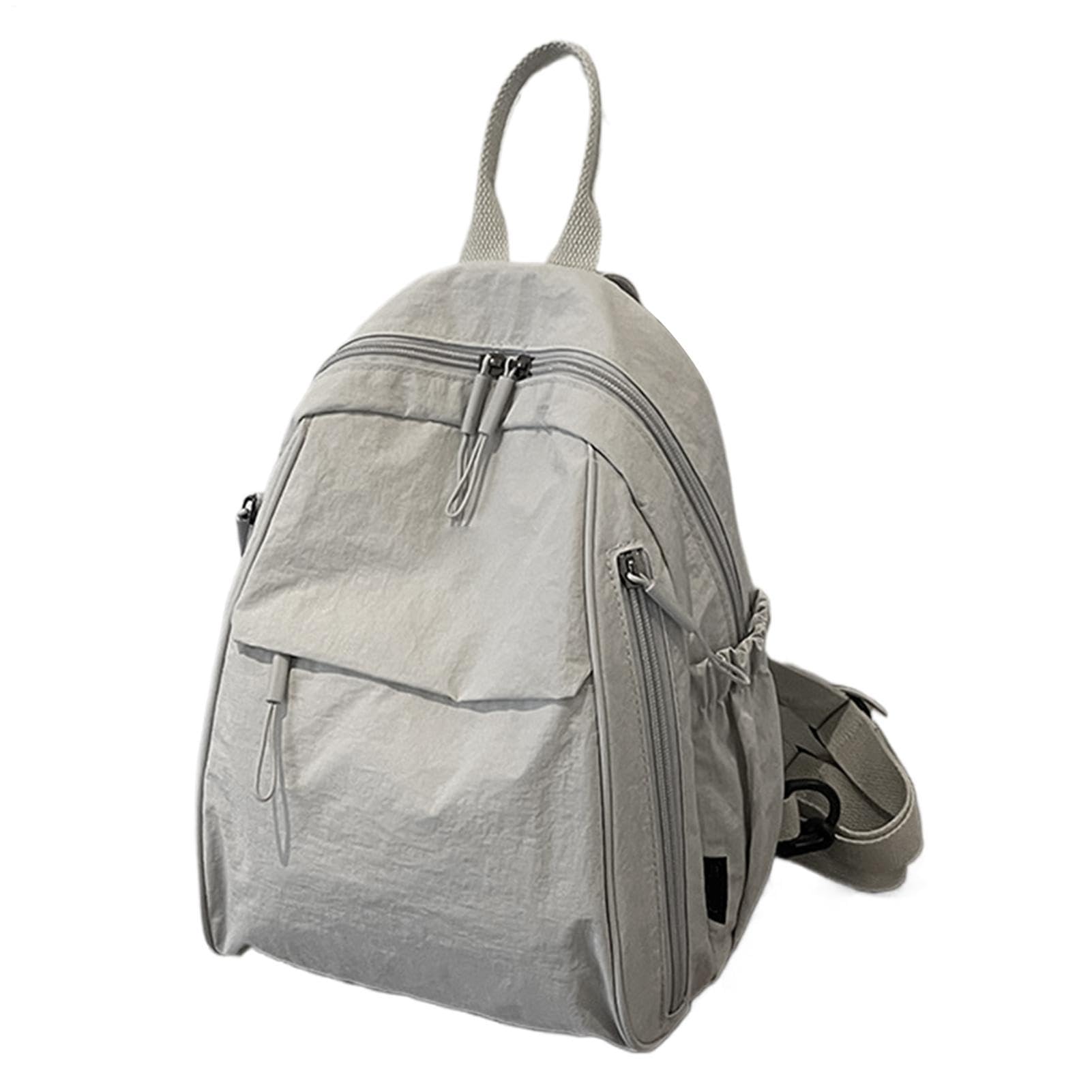 Mochila para senderismo y avión con prácticos multibolsillos laterales 8
