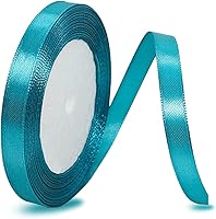 Vista 97 de Cinta dorada para envolver regalos, cinta de satén de 1 pulgada x 25 yardas para manualidades, fabricación de lazos para el cabello, coronas, ramos