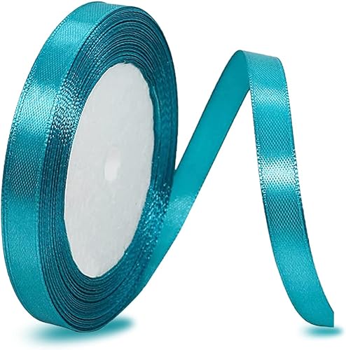 Miniatura 97 de Cinta dorada para envolver regalos, cinta de satén de 1 pulgada x 25 yardas para manualidades, fabricación de lazos para el cabello, coronas, ramos