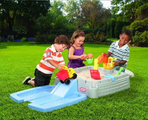 Little Tikes Big Digger Sandbox, White #TOP2