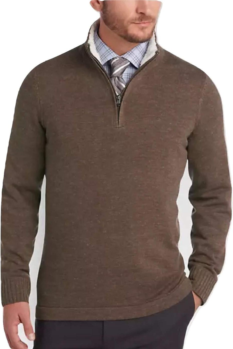 Joseph Abboud Mens Half-Zip Sweater 