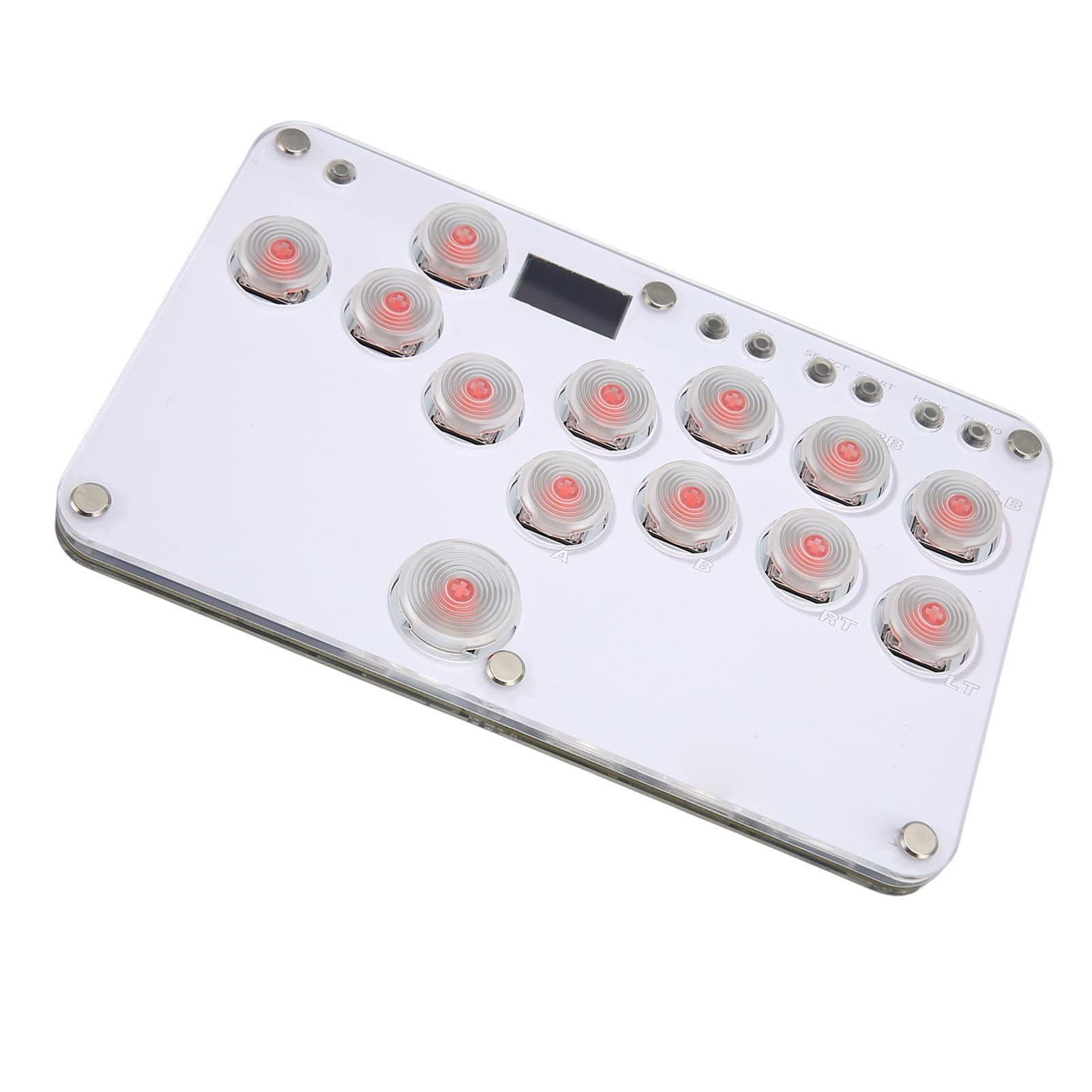 Xiuganpo Regulowane Tryby Czyszczenia Diody LED RGB SOCD Kontroler Drążka Bojowego dla Graczy Komputerowych Joystick Drążka Bojowego do Pudełka