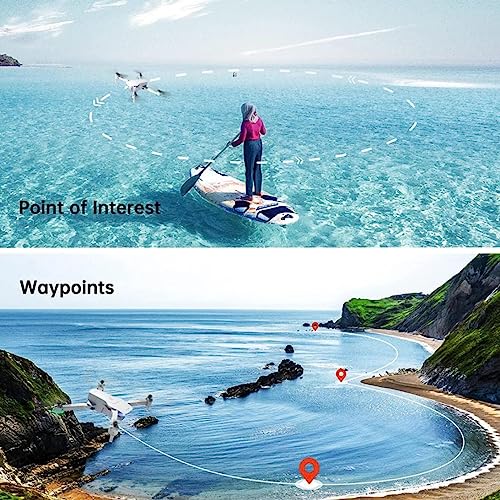 Image of THE TREND HORIZON GPS Drone with 4K Camera for Adults, DG600C RC Quadcopter with Auto Return, Follow Me, Gesture Control, Point of Interest, Waypoints,Headless Mode,1 Batteries,Compatible with VR Glasses