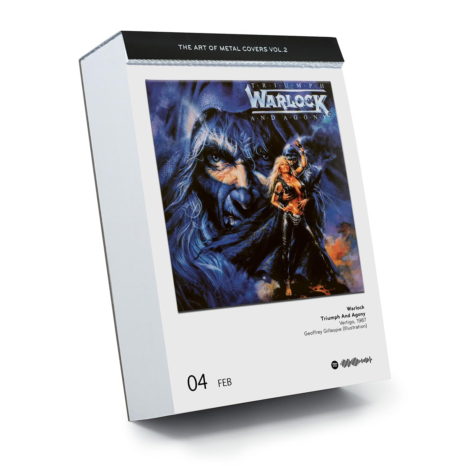 The Art of Metal Covers Vol. 2: Tagesabreißkalender mit 366 Best-of Metal Vinyl Covern aus über 6 Jahrzehnten. Zusätzlich mit praktischen Spotify ... Collection Vol. 2 (The Art of Vinyl Covers)