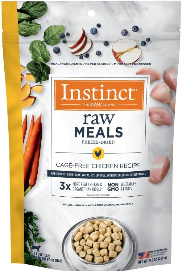 Freeze Dried Raw Meals Grain Free Recipe Cat Food