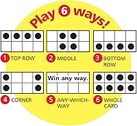 Vista 5 de Trend, Juego de bingo para jóvenes aprendices, palabras visuales (t6064)