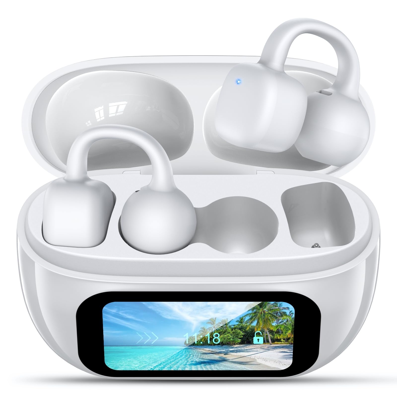 イヤホン型bluetooth 2025最新進化 耳を塞がない ワイヤレスイヤホン Amazon.co.jp: イヤホン bluetooth ワイヤレスイヤホン 【2025次世代